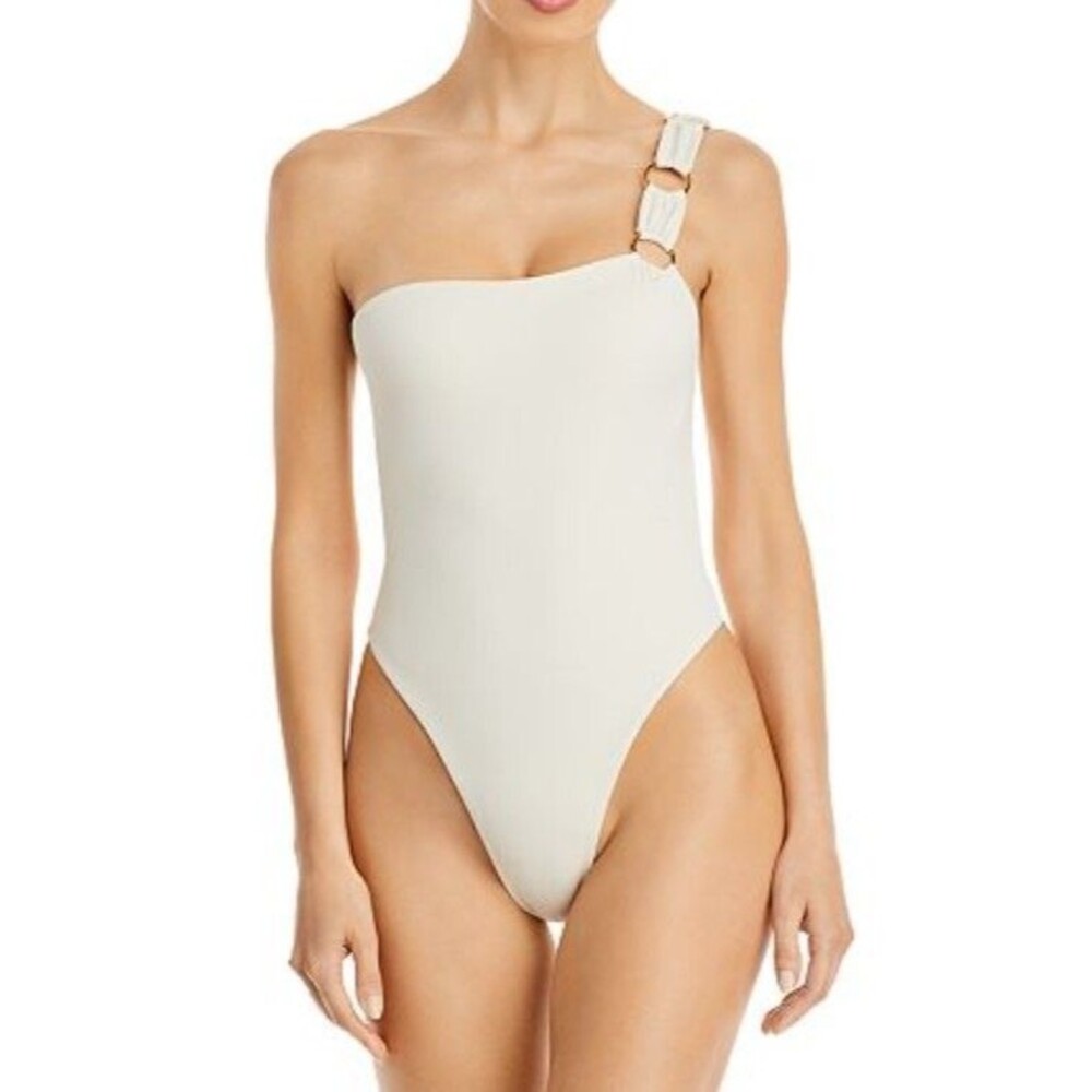 Joues de Sable Womens Sheida One Piece Swimsuit Coconut Size S  11370